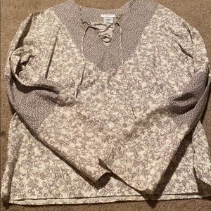 Jill Stuart women’s paisley top